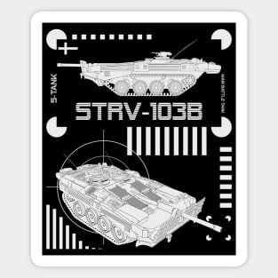 Main Battle Tank Strv-103B Magnet